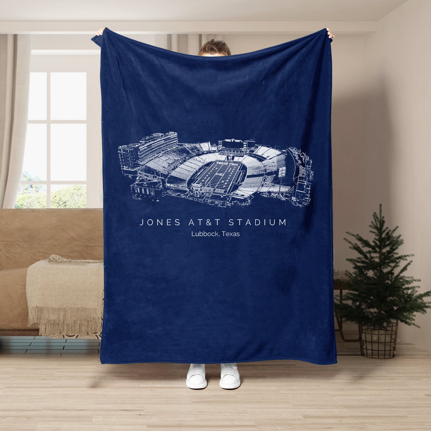 Jones AT&T Stadium - Texas Tech Red Raiders football, College Football Blanket