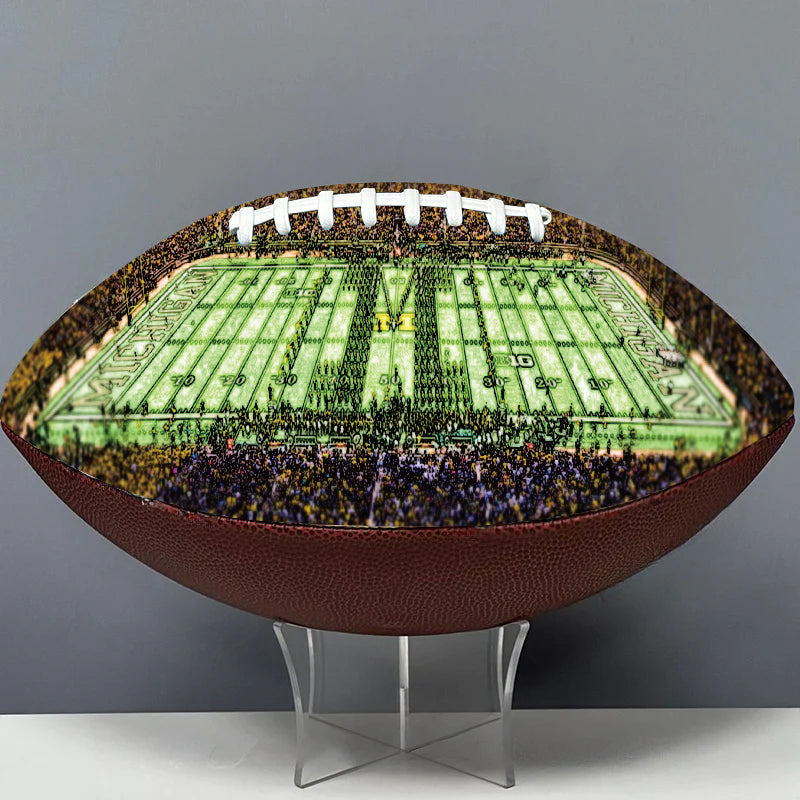 Michigan Stadium Football Painted Series