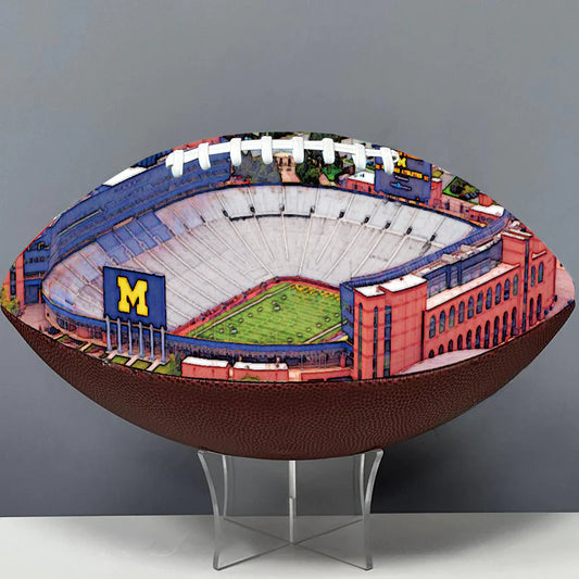 Michigan Stadium Football Painted Series