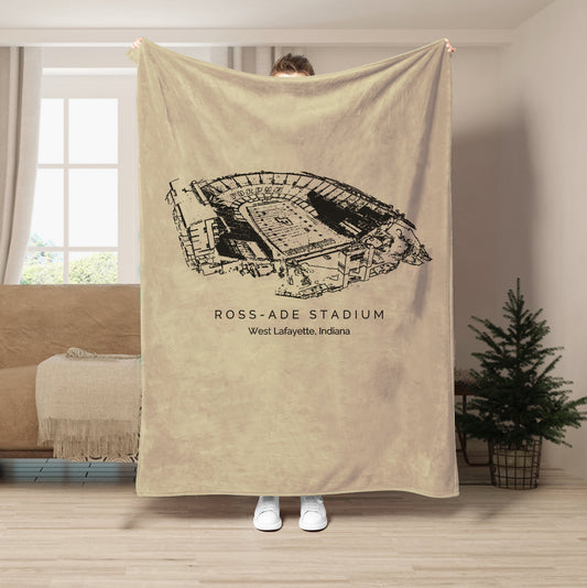Ross–Ade Stadium - Purdue Boilermakers football,College Football Blanket