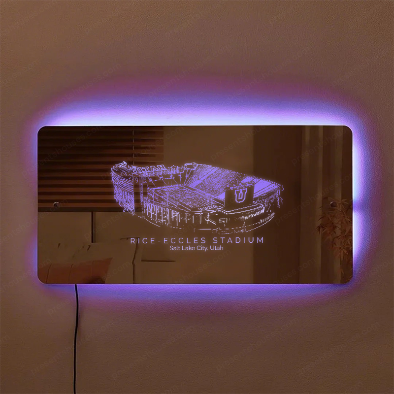Rice–Eccles Stadium Mirror Light-Gifts For Sports Lovers