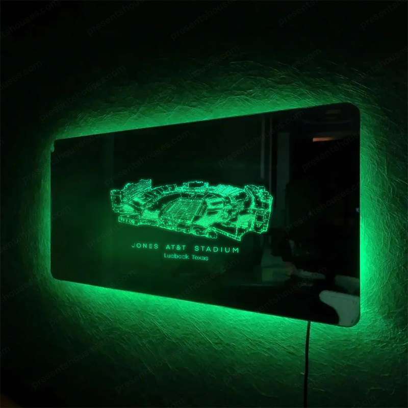 Jones AT&T Stadium Mirror Light-Gifts For Sports Lovers
